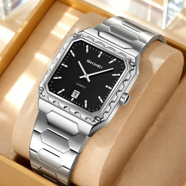 Skmei 9383-Silver Black